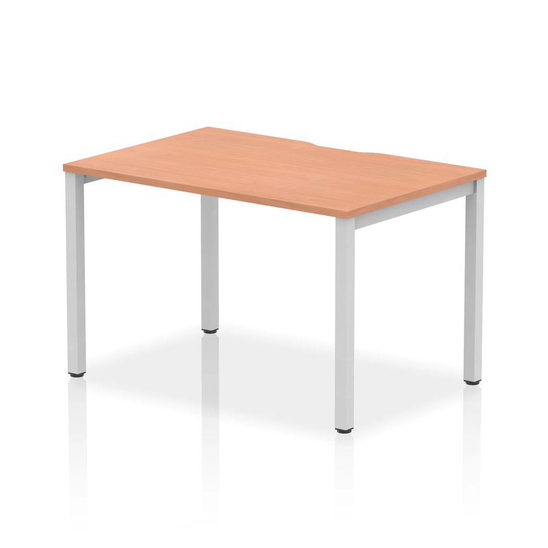 Evolve Plus Single Starter Bench Desk - Beech