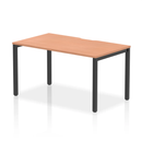 Evolve Plus Single Starter Bench Desk - Beech - NWOF