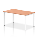 Evolve Plus Single Starter Bench Desk - Beech - NWOF