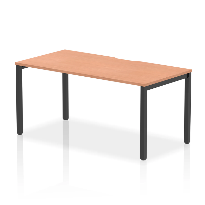 Evolve Plus Single Starter Bench Desk - Beech