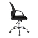 Calypso Medium Mesh Back Task Operator Armchair With Chrome Base - NWOF