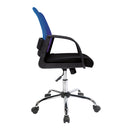 Calypso Medium Mesh Back Task Operator Armchair With Chrome Base - NWOF