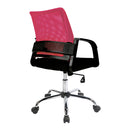 Calypso Medium Mesh Back Task Operator Armchair With Chrome Base - NWOF