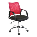 Calypso Medium Mesh Back Task Operator Armchair With Chrome Base - NWOF