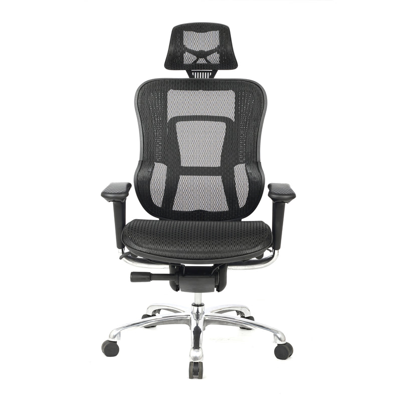 Aztec High Back Synchronous Mesh Designer Executive Chair – Black - NWOF