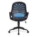 Lattice Mesh Back Operator Chair With Fluted Black Nylon Base - NWOF