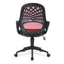Lattice Mesh Back Operator Chair With Fluted Black Nylon Base - NWOF