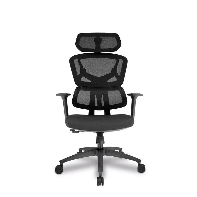 Trinity Ergonomic High Back Mesh Chair - Black - NWOF