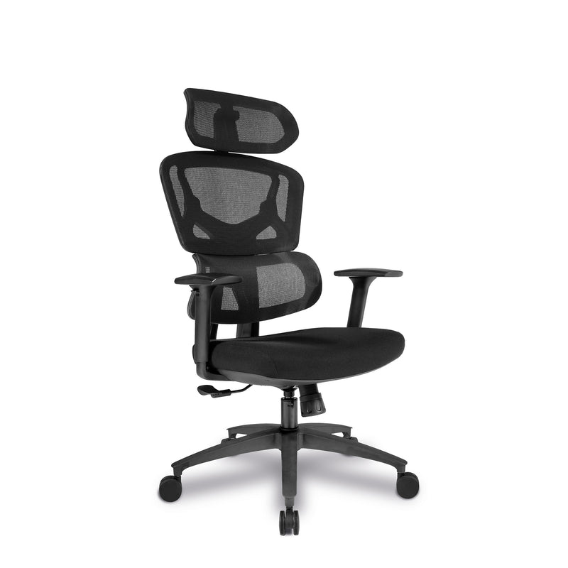 Trinity Ergonomic High Back Mesh Chair - Black - NWOF