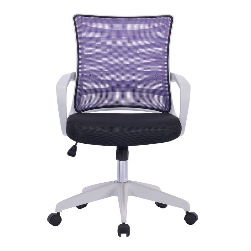 Spyro Designer Mesh Armchair With White Frame And Detailed Back Panelling - NWOF