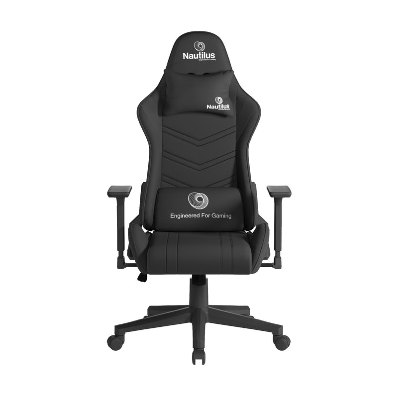 Apollo Ergonomic Gaming Chair With 4D Multi-Dimensional Armrest & 155° Tilt - Black