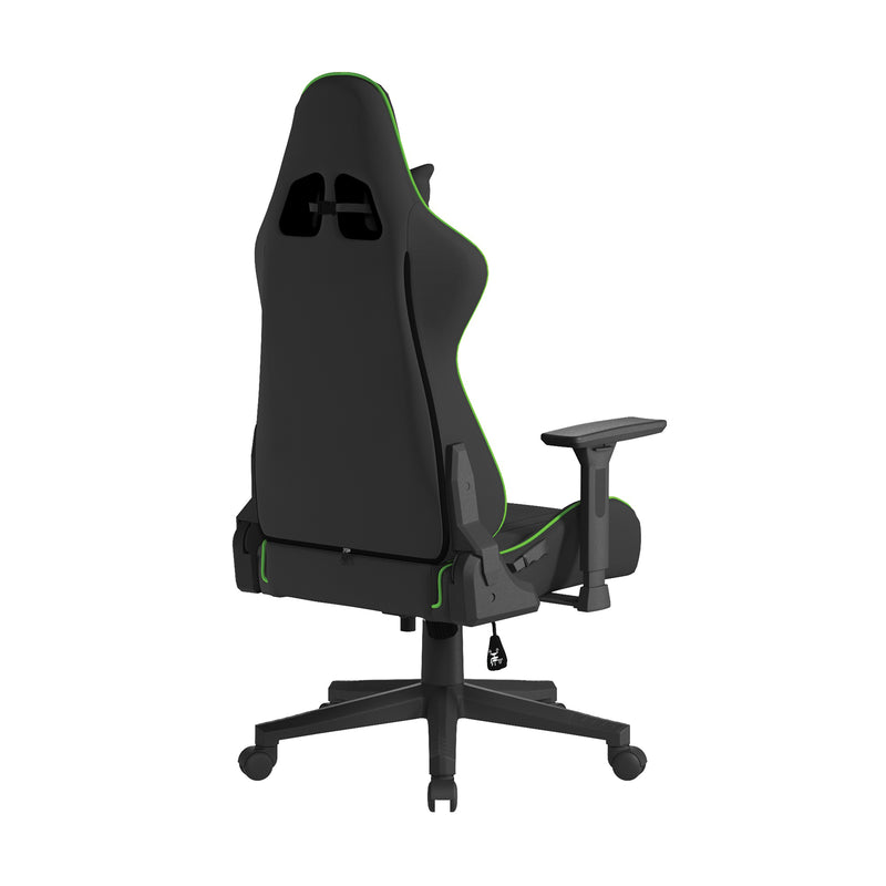 Apollo Ergonomic Gaming Chair With 4D Multi-Dimensional Armrest & 155° Tilt - Black/Green