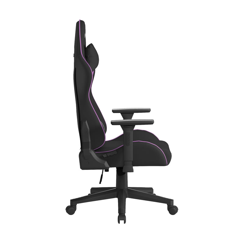 Apollo Ergonomic Gaming Chair With 4D Multi-Dimensional Armrest & 155° Tilt - Black/Purple