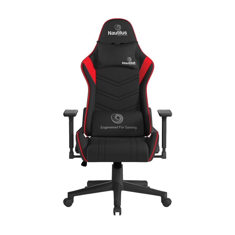 Apollo Ergonomic Gaming Chair With 4D Multi-Dimensional Armrest & 155° Tilt - Black/Red