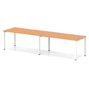 Evolve Plus 2 Person Single Row Bench Desk - Beech
