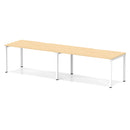 Evolve Plus 2 Person Single Row Bench Desk - Maple