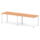 Evolve Plus 2 Person Single Row Bench Desk - Beech