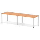 Evolve Plus 2 Person Single Row Bench Desk - Beech