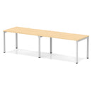 Evolve Plus 2 Person Single Row Bench Desk - Maple