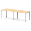 Evolve Plus 2 Person Single Row Bench Desk - Maple