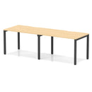Evolve Plus 2 Person Single Row Bench Desk - Maple