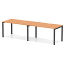 Evolve Plus 2 Person Single Row Bench Desk - Beech