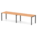 Evolve Plus 2 Person Single Row Bench Desk - Beech