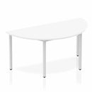 Impulse Semi-Circle Table Box Frame Leg - White - NWOF