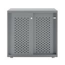 Bisley Glide With Perforated Doors - 800mm Wide (1 Shelf) - NWOF