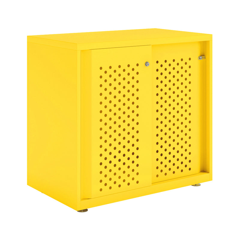 Bisley Glide With Perforated Doors - 800mm Wide (1 Shelf)