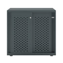 Bisley Glide With Perforated Doors - 800mm Wide (1 Shelf) - NWOF
