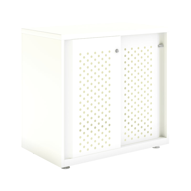 Bisley Glide With Perforated Doors - 800mm Wide (1 Shelf)