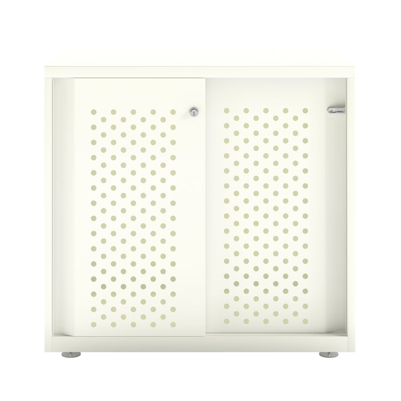 Bisley Glide With Perforated Doors - 800mm Wide (1 Shelf)