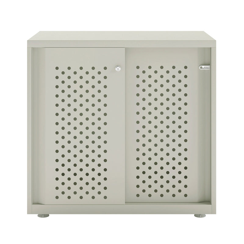 Bisley Glide With Perforated Doors - 800mm Wide (1 Shelf)