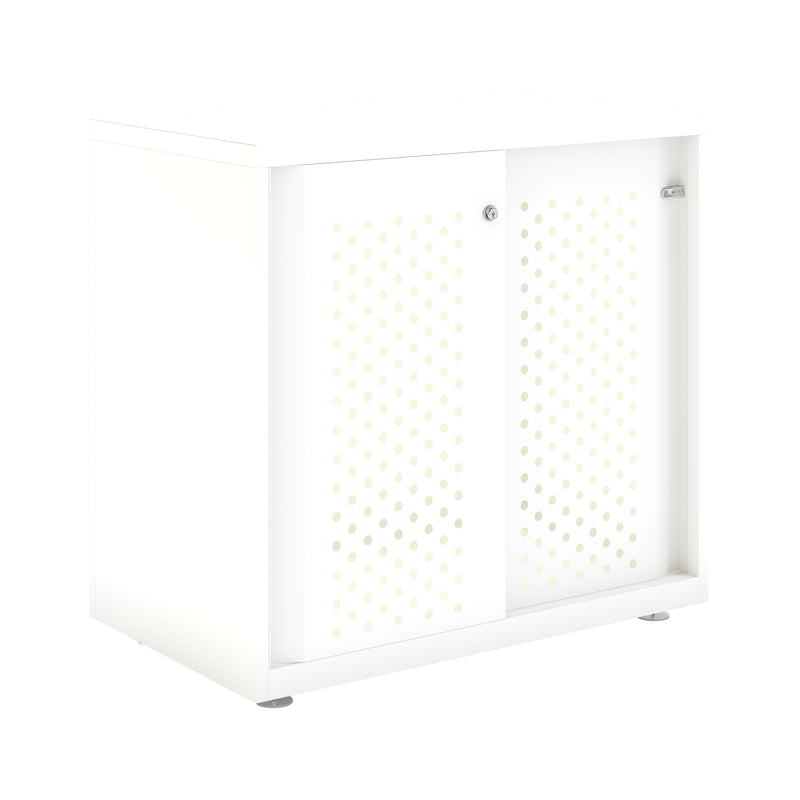 Bisley Glide With Perforated Doors - 800mm Wide (1 Shelf)