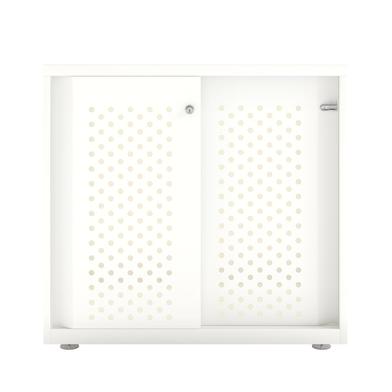 Bisley Glide With Perforated Doors - 800mm Wide (1 Shelf)