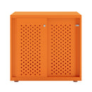 Bisley Glide With Perforated Doors - 800mm Wide (1 Shelf) - NWOF
