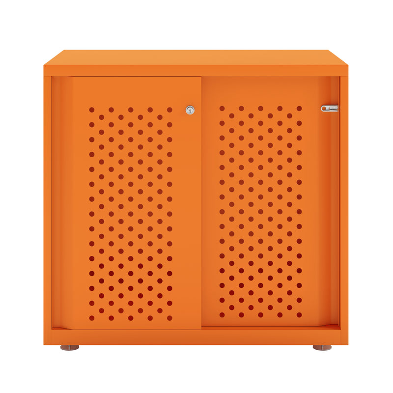 Bisley Glide With Perforated Doors - 800mm Wide (1 Shelf)