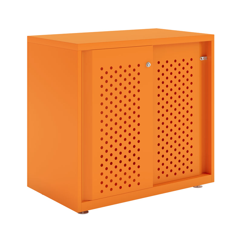 Bisley Glide With Perforated Doors - 800mm Wide (1 Shelf)