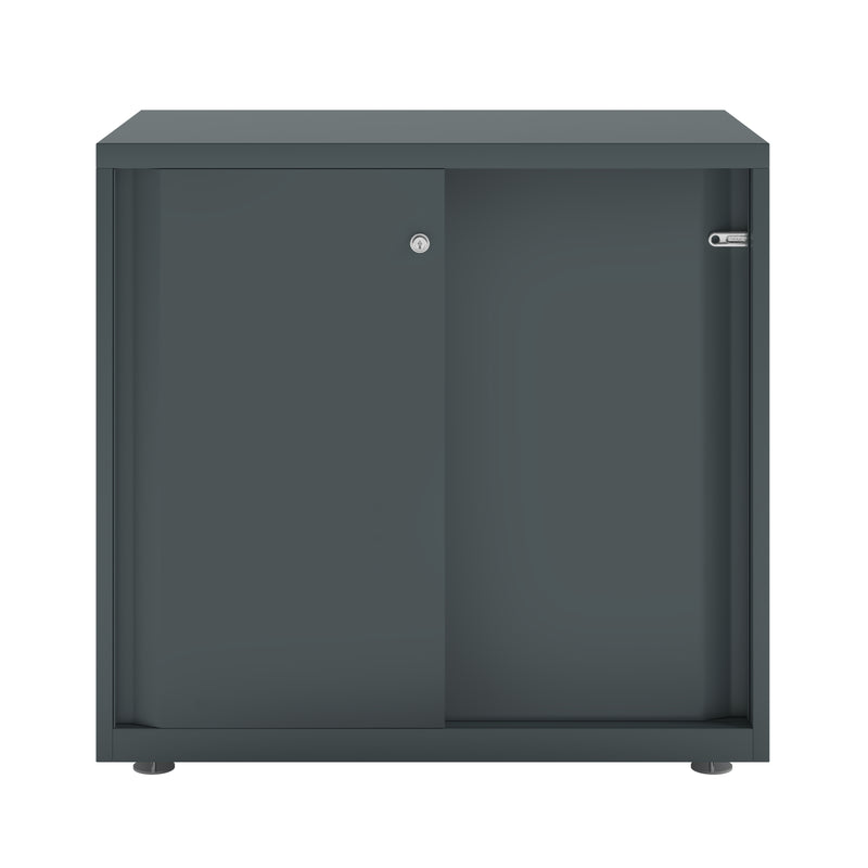 Bisley Glide With Plain Doors - 800mm Wide (1 Shelf)