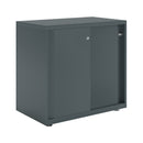 Bisley Glide With Plain Doors - 800mm Wide (1 Shelf) - NWOF