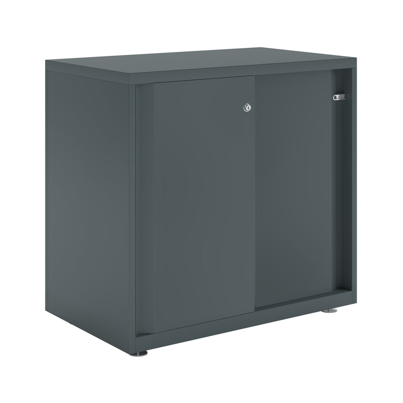 Bisley Glide With Plain Doors - 800mm Wide (1 Shelf)