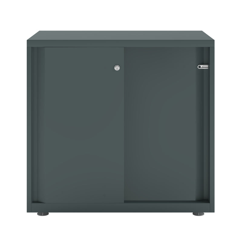 Bisley Glide With Plain Doors - 800mm Wide (1 Shelf)