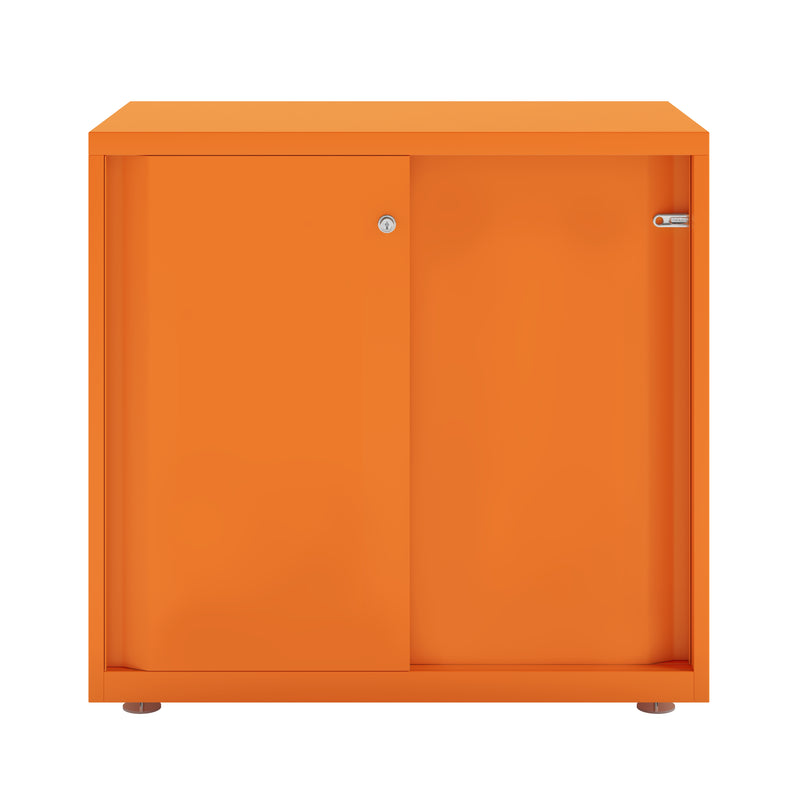 Bisley Glide With Plain Doors - 800mm Wide (1 Shelf)