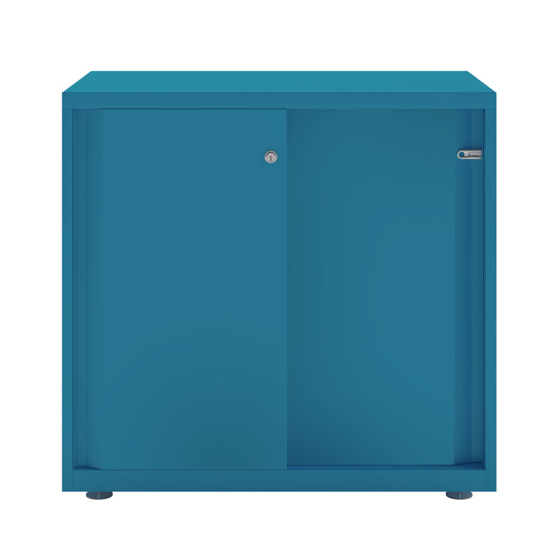 Bisley Glide With Plain Doors - 800mm Wide (1 Shelf)