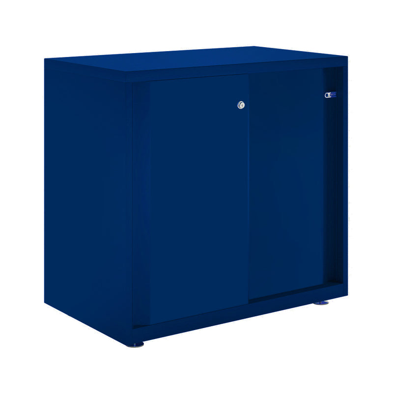 Bisley Glide With Plain Doors - 800mm Wide (1 Shelf)