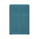 Bisley Glide With Perforated Doors - 800mm Wide (2 Shelves) - NWOF