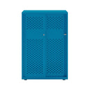 Bisley Glide With Perforated Doors - 800mm Wide (2 Shelves) - NWOF