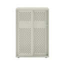 Bisley Glide With Perforated Doors - 800mm Wide (2 Shelves) - NWOF