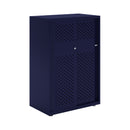 Bisley Glide With Perforated Doors - 800mm Wide (2 Shelves) - NWOF